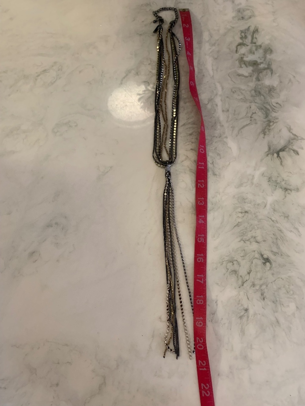 WHBM Multi tone necklace